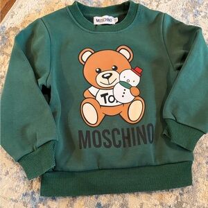 Moschino Kid fleece sweatshirt 3y